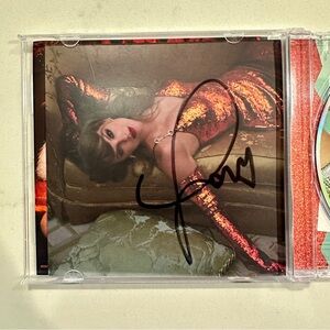 *NEW* Taylor Swift- The Life of a Showgirl Signed CD Insert #3